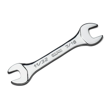 Capri Tools 1132 x 716 Slim Mini Open End Wrench, SAE CP11830-1132716
